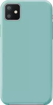 Чехол Deppa Liquid Silicone Case для смартфона Apple iPhone 11 Pro Max, полиуретан, мятный (87316)
