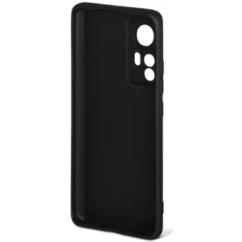 Чехол DF для смартфона Xiaomi 12/12x, силикон, черный (DF xiCase-63 (black))