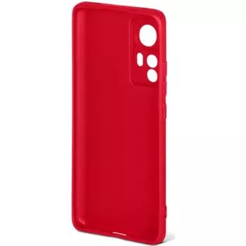 Чехол DF для смартфона Xiaomi 12/12x, силикон, красный (DF xiCase-63 (red))