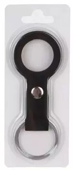 Чехол для метки AirTag mObility для Apple Airtag, силикон, черный (УТ000026748)