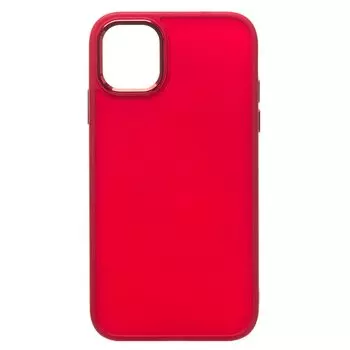 Чехол для смартфона Apple iPhone 11, силикон, красный (210125)