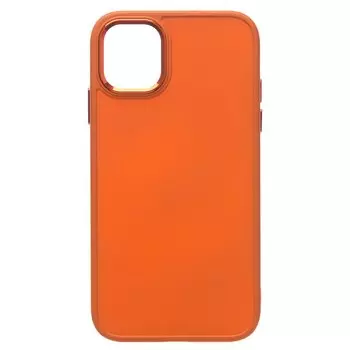 Чехол для смартфона Apple iPhone 11, силикон, оранжевый (210124)