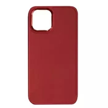 Чехол для смартфона Apple iPhone 12/12 Pro, силикон, красный (210151)