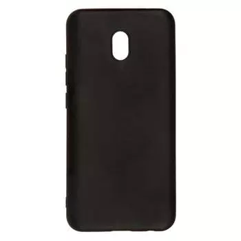 Чехол для смартфона Xiaomi Redmi 8A, силикон, черный (801338)