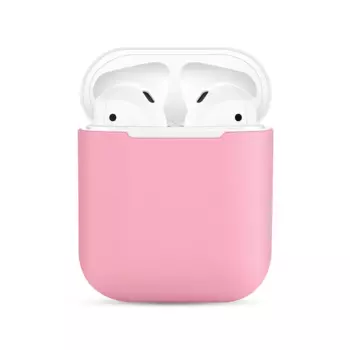 Чехол EVA для Apple AirPods/AirPods 2, розовый/белый (CBAP03PW)