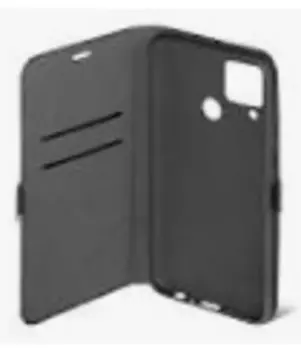 Чехол (флип-кейс) DF rmFlip 20 для смартфона Realme GT (5G), черный (DF rmFlip-20)