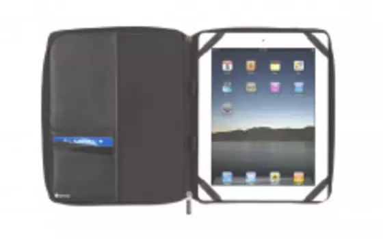 Чехол Griffin Executive Passport GB02428 для планшета Apple iPad 2,3,4, кожа, черный (13153)