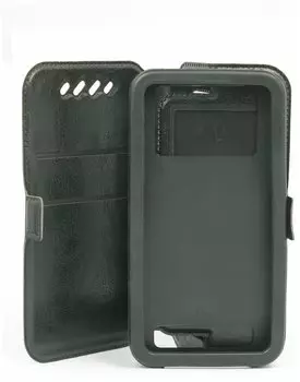 Чехол iBox Universal Slide для смартфона универсальный 3.5"-4.2", черный (УТ000010601)