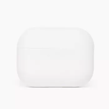 Чехол кейс - Soft touch для Apple AirPods Pro, white (120027)