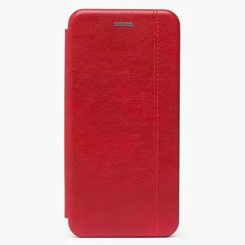 Чехол-книжка BC002 для смартфона Huawei Nova 6, искусственная кожа, красный (115368)