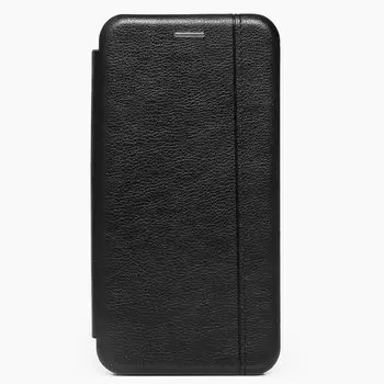 Чехол-книжка BC002 для смартфона Huawei P40 Lite E, искусственная кожа, черный (116705)