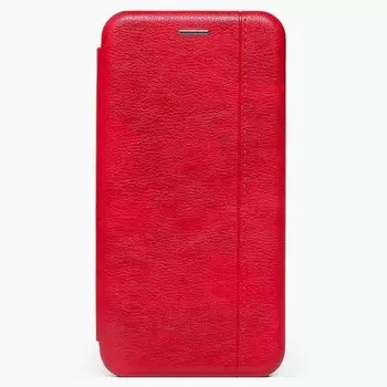 Чехол-книжка BC002 для смартфона Huawei P40 Lite E, искусственная кожа, красный (116707)