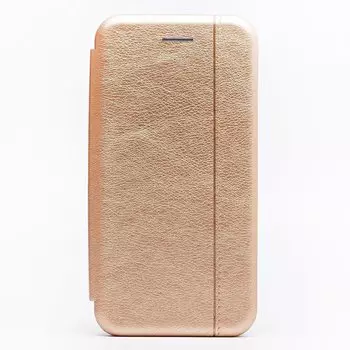 Чехол-книжка BC002 для смартфона Samsung SM-A013 Galaxy A01 Core, искусственная кожа, золотистый (120394)