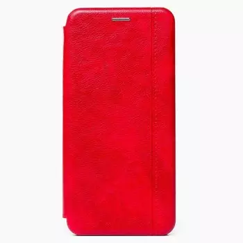 Чехол-книжка BC002 для смартфона Xiaomi Redmi 9T, искусственная кожа, красный (128921)