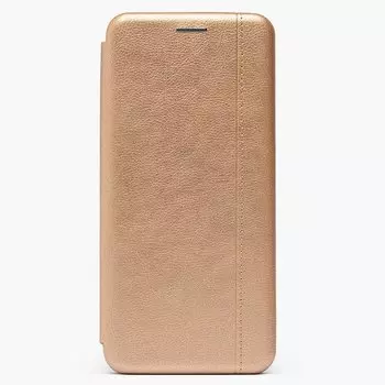 Чехол-книжка BC002 для смартфона Xiaomi Redmi 9T, искусственная кожа, золотистый (128920)
