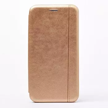 Чехол-книжка BC002 для смартфона Xiaomi Redmi Note 8, искусственная кожа, золотистый (108935)
