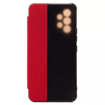 Чехол-книжка BC003 для смартфона Samsung SM-A536 Galaxy A53 5G, пластик, черный/красный (207368)
