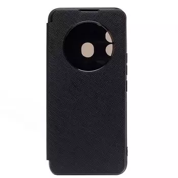 Чехол-книжка BC003 для смартфона TECNO Spark 8c, пластик/поликарбонат, черный (210663)