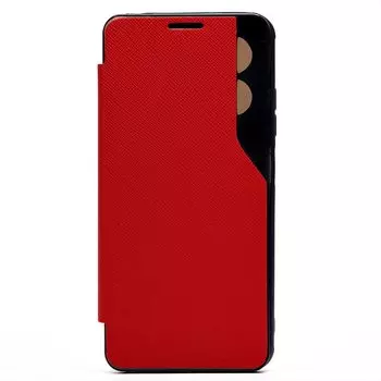 Чехол-книжка BC003 для смартфона Xiaomi Redmi 10 5G, пластик, красный/черный (206239)