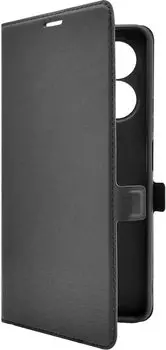 Чехол-книжка BoraSCO для смартфона Huawei Nova 10 SE, искусственная кожа/микрофибра, черный (71618)