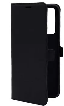 Чехол-книжка BoraSCO для смартфона Samsung Galaxy A23, искусственная кожа/микрофибра, черный (70219)