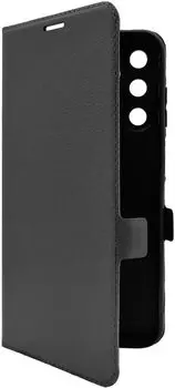 Чехол-книжка BoraSCO для смартфона Samsung Galaxy A15, нейлон/силикон, черный (72865)