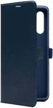 Чехол-книжка BoraSCO для смартфона Samsung Galaxy A32, искусственная кожа/микрофибра, синий (39880)