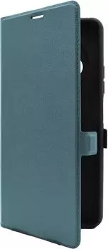 Чехол-книжка BoraSCO для смартфона Xiaomi/Poco Redmi 14C/Poco C75, искусственная кожа/микрофибра, зеленый опал (73696)