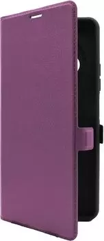 Чехол-книжка BoraSCO для смартфона Xiaomi/Poco Redmi 14C/Poco C75, искусственная кожа/микрофибра, фиолетовый (73698)