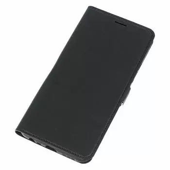 Чехол-книжка BoraSCO для смартфона Xiaomi Redmi 9, искусственная кожа/микрофибра, черный (39074)