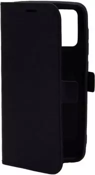 Чехол-книжка BoraSCO для смартфона ZTE Blade L9, искусственная кожа/микрофибра, черный (40856)