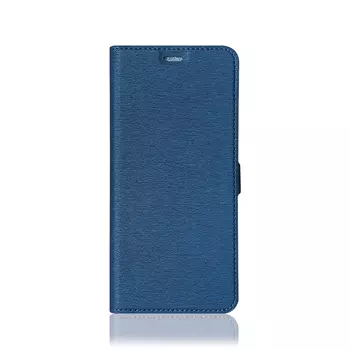 Чехол-книжка DF для смартфона Samsung Galaxy S20 FE, искусственная кожа, полиуретан, синий (DF sFlip-74 (blue))