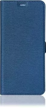 Чехол-книжка DF для смартфона Xiaomi 11T/11T Pro, TPU, поликарбонат, синий (xiFlip-74)