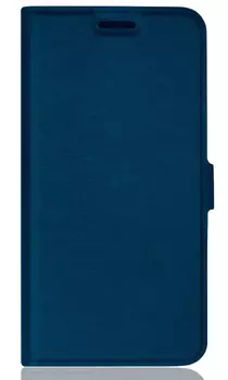 Чехол-книжка DF для смартфона Xiaomi Mi 10T/10T Pro, искусственная кожа, полиуретан, синий (DF xiFlip-65 (blue)])