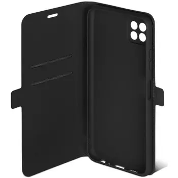 Чехол-книжка DF sFlip для смартфона Samsung Galaxy A13, пенополиуретан, черный (DF sFlip-98)