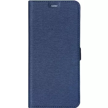 Чехол-книжка DF vFlip 14 для смартфона vivo Y33s, Полипропилен, Силикон, синий (DF vFlip-14)
