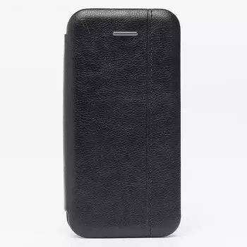 Чехол-книжка открытие в бок для смартфона Apple iPhone 5/5s/SE, черный (99951)