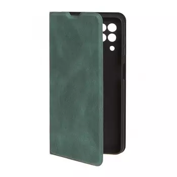 Чехол-книжка Red Line для смартфона Samsung Galaxy M22, пластик, искусственная кожа, зеленый (УТ000028559)