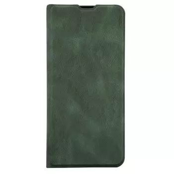 Чехол-книжка Red Line для смартфона TECNO Camon 17P, пластик, искусственная кожа, зеленый (УТ000026955)
