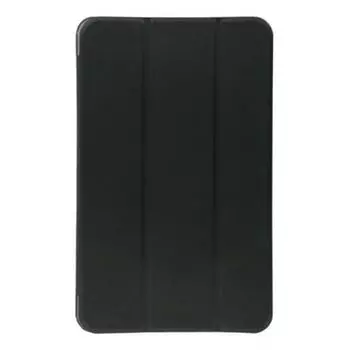 Чехол-книжка Red Line iBox Premium для планшета Samsung Galaxy Tab A 10.1 T580/T585, искусственная кожа с элементами пластичного полиуретана, черный (прозрачная задняя крышка)