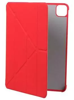 Чехол-книжка Red Line УТ 25115 для планшета Apple iPad Pro 11 (2021), полиуретан, красный (УТ000025115)