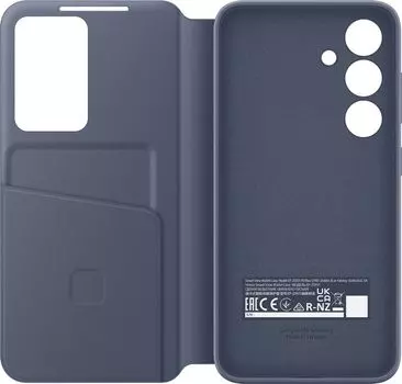 Чехол-книжка Samsung Smart View Wallet Case для смартфона Samsung Galaxy S24+, TPU, фиолетовый (EF-ZS926CVEGRU)