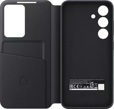 Чехол-книжка Samsung Smart View Wallet Case для смартфона Samsung Galaxy S24+, TPU, черный (EF-ZS926CBEGRU)