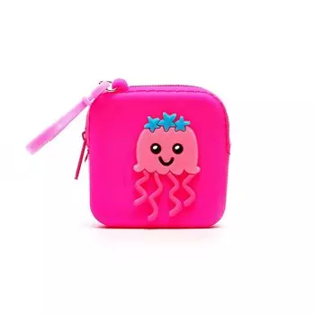 Чехол-кошелек для карт Activ, пластик, ткань, розовый (236674)