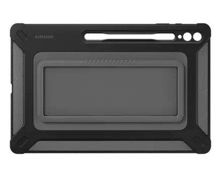 Чехол-крышка Samsung Outdoor Cover для планшета Samsung Galaxy Tab S9 Ultra, поликарбонат, титан (EF-RX910CBEGRU)
