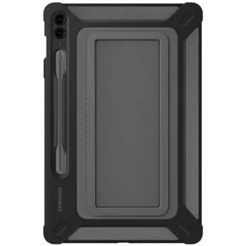 Чехол-крышка Samsung Outdoor Cover для планшета Samsung Galaxy Tab S9 FE+, поликарбонат/титан, серый (EF-RX610CBEGRU)