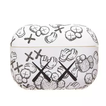 Чехол Luxo Creative для кейса Apple AirPods Pro 2, белый (230978)