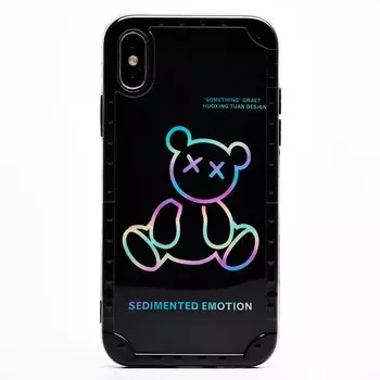 Чехол-накладка 001 для смартфона Apple iPhone iPhone XS, силикон, принт (132926)