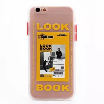 Чехол-накладка 004 для смартфона Apple 6 / 6S, силикон, принт (132185)