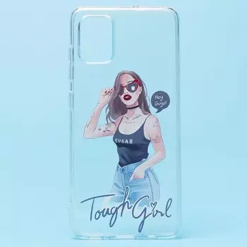 Чехол-накладка 007 для смартфона Samsung Samsung SM-A515 Galaxy A51, силикон, прозрачный (129460)